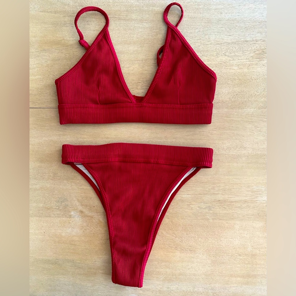 Red Bikini Set -Small|Medium  - Decoro (Greek brand)